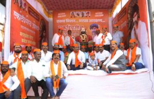 सकल मराठा समाजाच्या वतीने पिंपळे गुरव येथे एकदिवसीय उपोषण