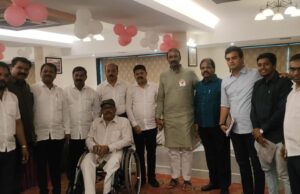 महाविकास आघाडीच्या पदाधिकाऱ्यांची नियोजन बैठक ,सभा, प्रचार दौ-यांच्या नियोजनावर चर्चा