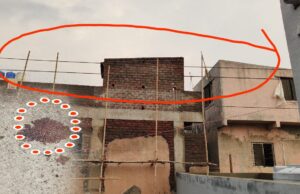 ब प्रभाग क्षेञीय अधिकार्याच्या आर्शिवादाने चालु असलेल्या अनधिकृत बांधकाम..? हाय टेशन विजेचा शॉक लागून बांधकाम मजुरांचा मृत्यू