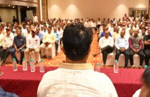 दिघी येथे माजी सैनिक मेळाव्यात आ. महेश लांडगे यांना एक मुखी पाठिंबा