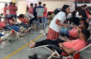 एस. बी. पाटील कॉलेज ऑफ आर्किटेक्चरमध्ये रक्तदान शिबिराला उत्स्फूर्त प्रतिसाद