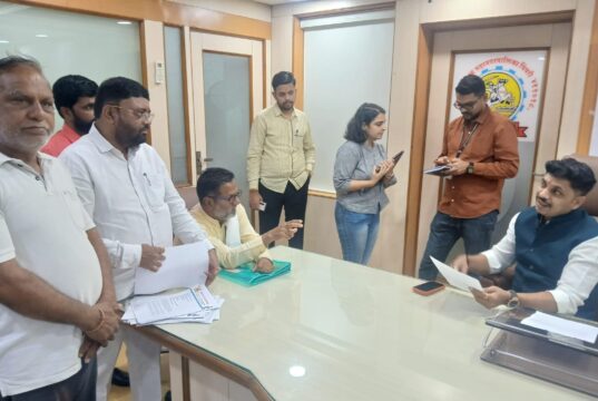 पिंपरी चिंचवड महापालिकेतील ६० कोटींच्या बोगस उपसूचना प्रकरणाचा चौकशी अहवाल जाहीर करण्याची मारुती भापकर यांची मागणी