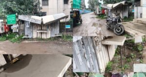 जीर्ण बसथांब्यामुळे प्रवाशांची गैरसोय; महापालिका प्रशासनाचे दुर्लक्ष?