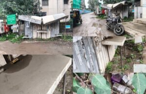 जीर्ण बसथांब्यामुळे प्रवाशांची गैरसोय; महापालिका प्रशासनाचे दुर्लक्ष?